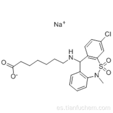 Sal de sodio de Tianeptine CAS 30123-17-2